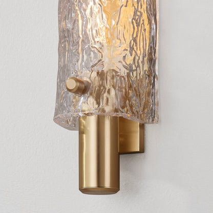 Hudson Valley Harwich 18" Tall Wall Sconce in Aged Brass, alternate view 1