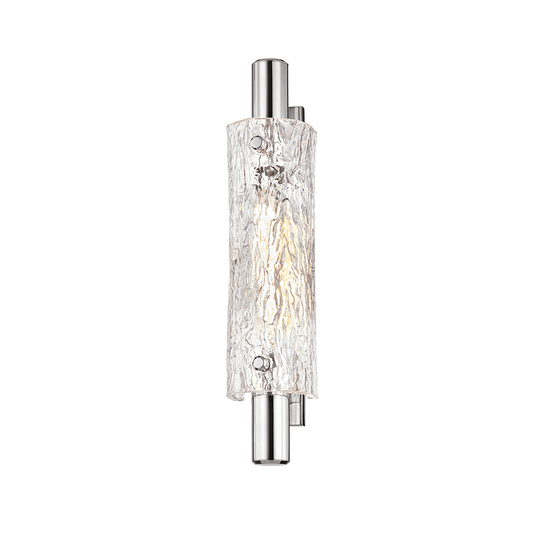 Hudson Valley Harwich 18" Tall Wall Sconce Polished Nickel