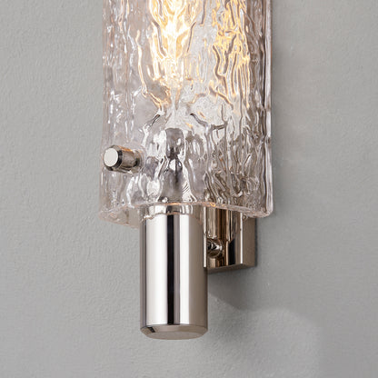 Hudson Valley Harwich 18" Tall Wall Sconce in Polished Nickel, alternate view 1
