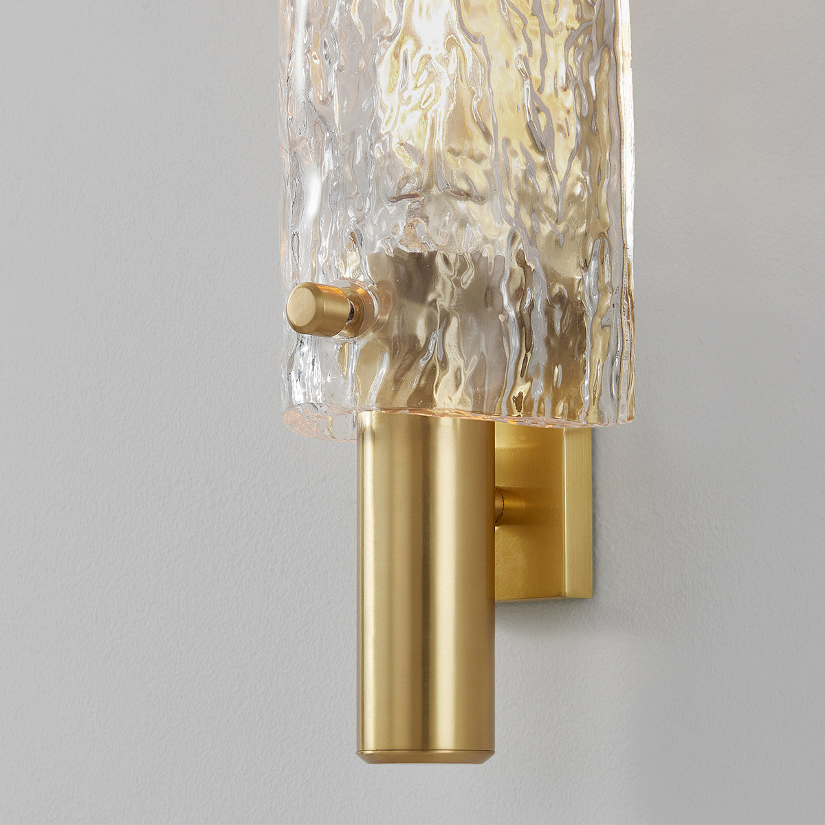 Hudson Valley Harwich 28.75" Tall Wall Sconce in Aged Brass, alternate view 1