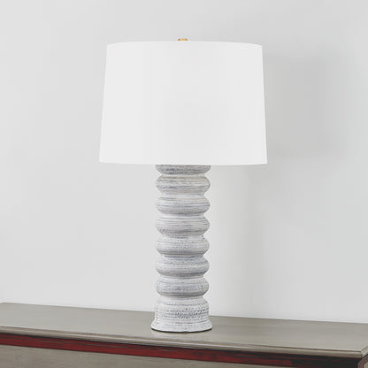 Hudson Valley Harwinton Table Lamp in Aged Brass, alternate view 1