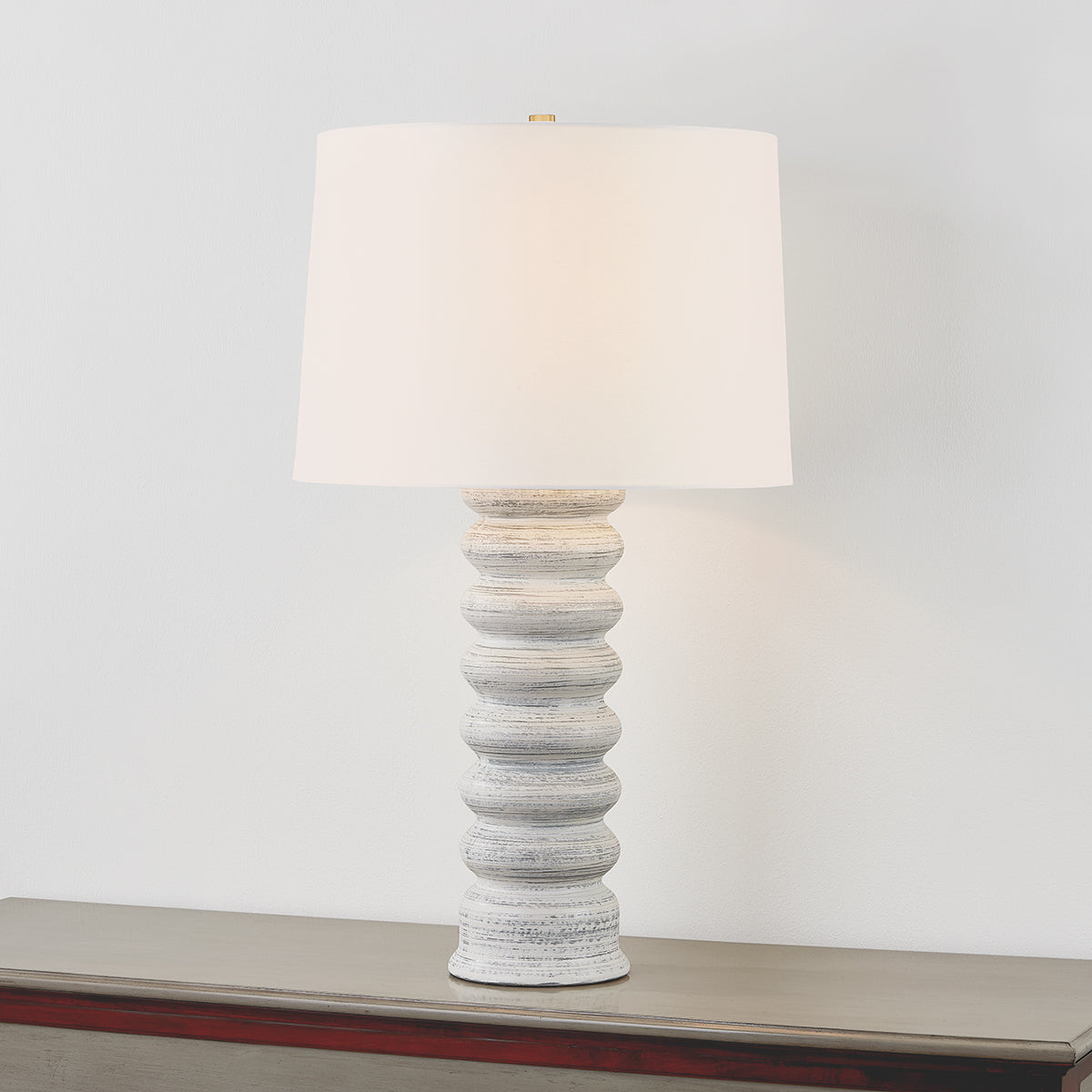 Hudson Valley Harwinton Table Lamp in Aged Brass, alternate view 2