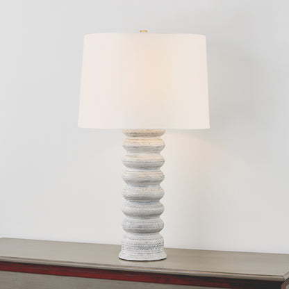 Hudson Valley Harwinton Table Lamp in Aged Brass, alternate view 2