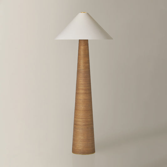 Hudson Valley Haviland Floor Lamp in Aged Brass, alternate view 1
