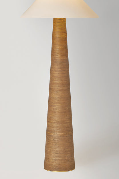 Hudson Valley Haviland Floor Lamp in Aged Brass, room setting 3