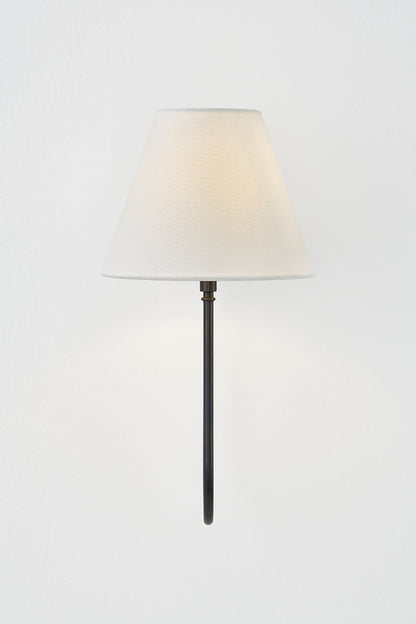 Hudson Valley Hawthorne Wall Sconce in Distressed Bronze, room setting 1