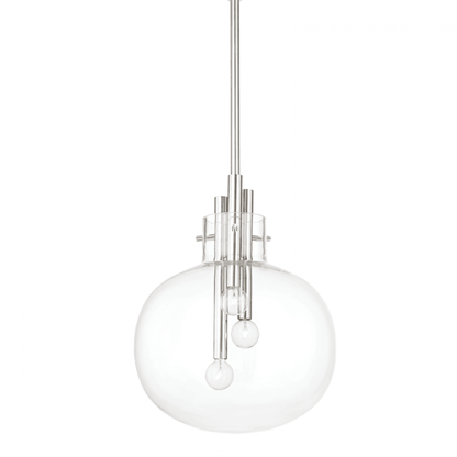 Hudson Valley Hempstead Pendant Polished Nickel