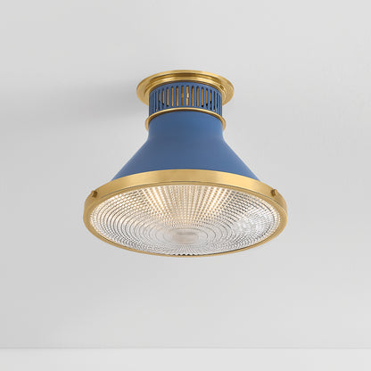 Hudson Valley Highclere 12.75" Flush Mount in Aged Brass, alternate view 2