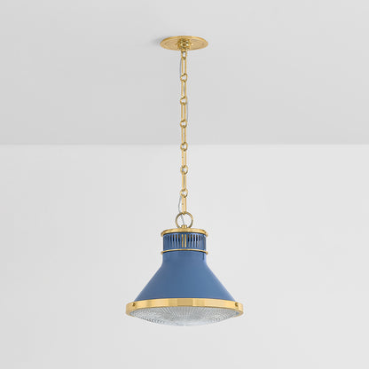 Hudson Valley Highclere 12.75" Pendant in Aged Brass, alternate view 1