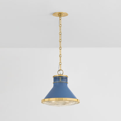 Hudson Valley Highclere 12.75" Pendant in Aged Brass, alternate view 2