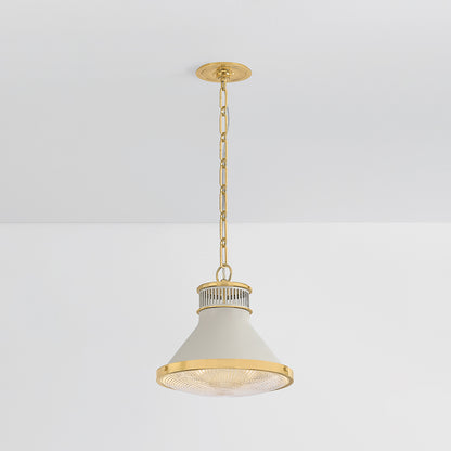 Hudson Valley Highclere 12.75" Pendant in Aged Brass, alternate view 4