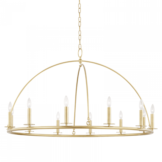 Hudson Valley Howell Chandelier Brass