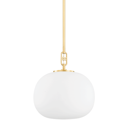Hudson Valley Ingels 11" Pendant Aged Brass