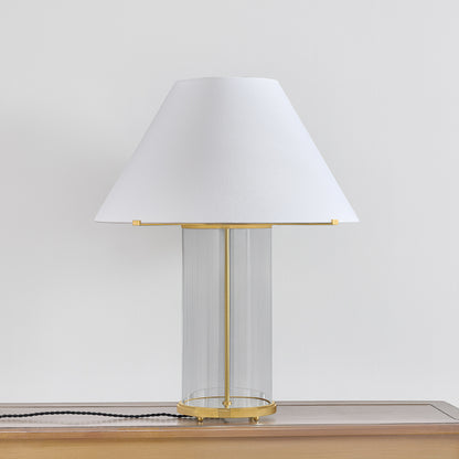 Hudson Valley Inglewood Table Lamp in Aged Brass, alternate view 1