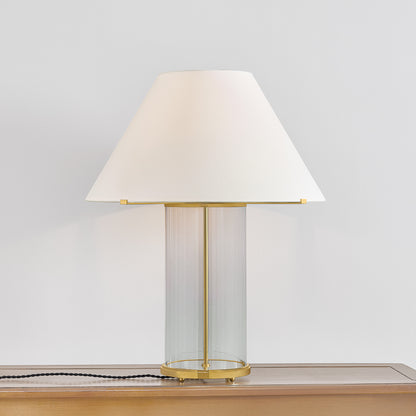 Hudson Valley Inglewood Table Lamp in Aged Brass, alternate view 2
