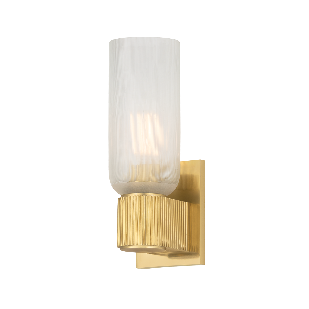 Hudson Valley Irondale Wall Sconce Aged Brass
