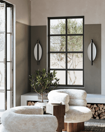 Hudson Valley Ithaca Wall Sconce Nickel