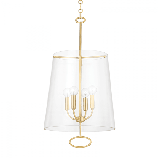 Hudson Valley James Pendant Aged Brass