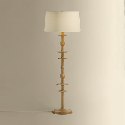 Hudson Valley Jefferson Heights Floor Lamp in Aged Brass, alternate view 2