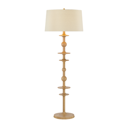 Hudson Valley Jefferson Heights Floor Lamp Aged Brass