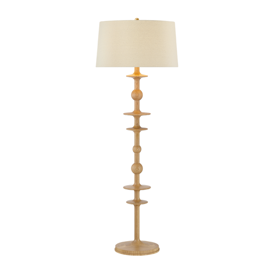 Hudson Valley Jefferson Heights Floor Lamp Aged Brass