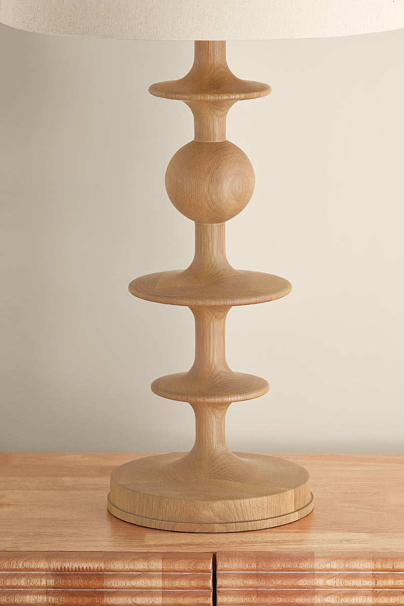 Hudson Valley Jefferson Heights Table Lamp Aged Brass detail view 2