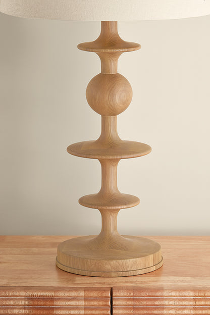 Hudson Valley Jefferson Heights Table Lamp Aged Brass detail view 2