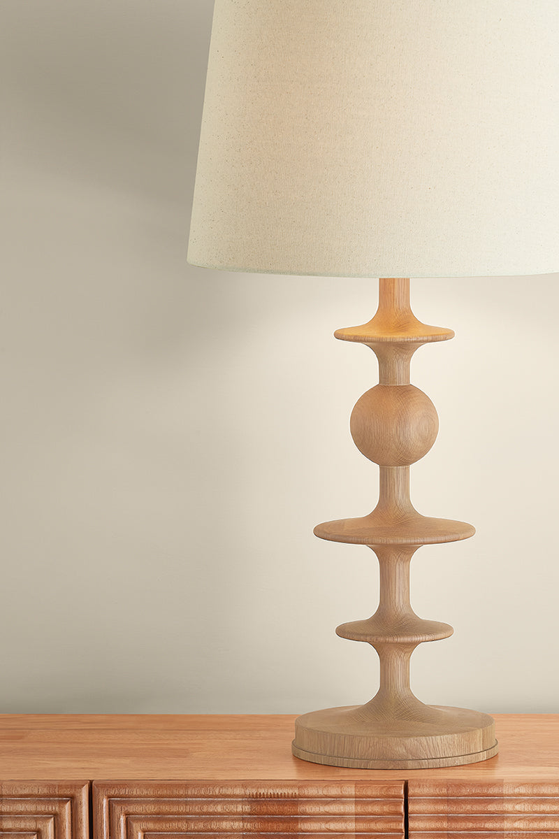 Hudson Valley Jefferson Heights Table Lamp Aged Brass detail view 3
