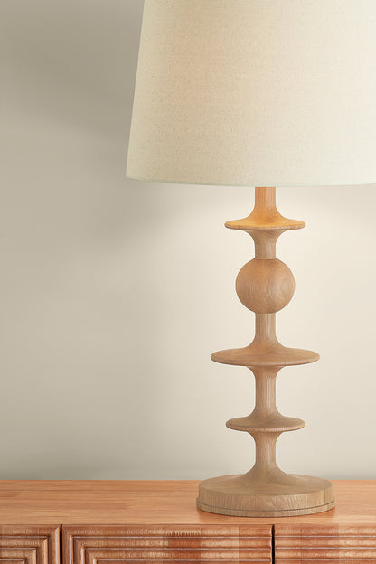 Hudson Valley Jefferson Heights Table Lamp Aged Brass detail view 3