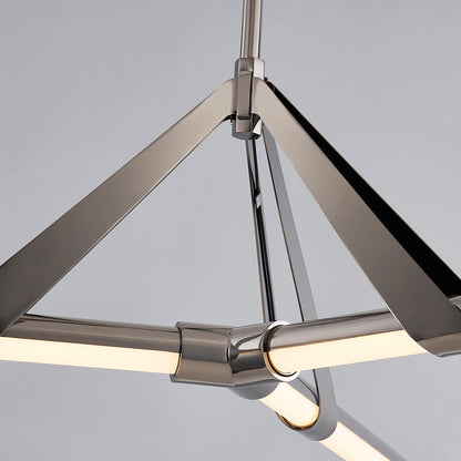 Hudson Valley Jonas 46" Chandelier in Black Nickel, alternate view 2