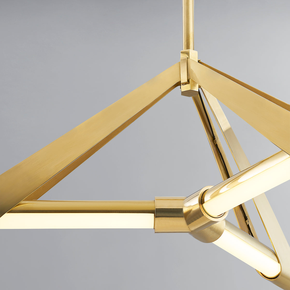 Hudson Valley Jonas 62.25" Chandelier in Aged Brass, alternate view 2