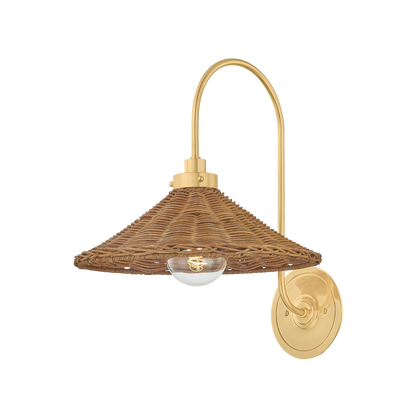 Hudson Valley Kensington Wall Sconce Aged Brass