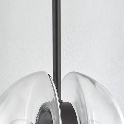Hudson Valley Kert 11.75" 2-Light Pendant in Black Brass, alternate view 1
