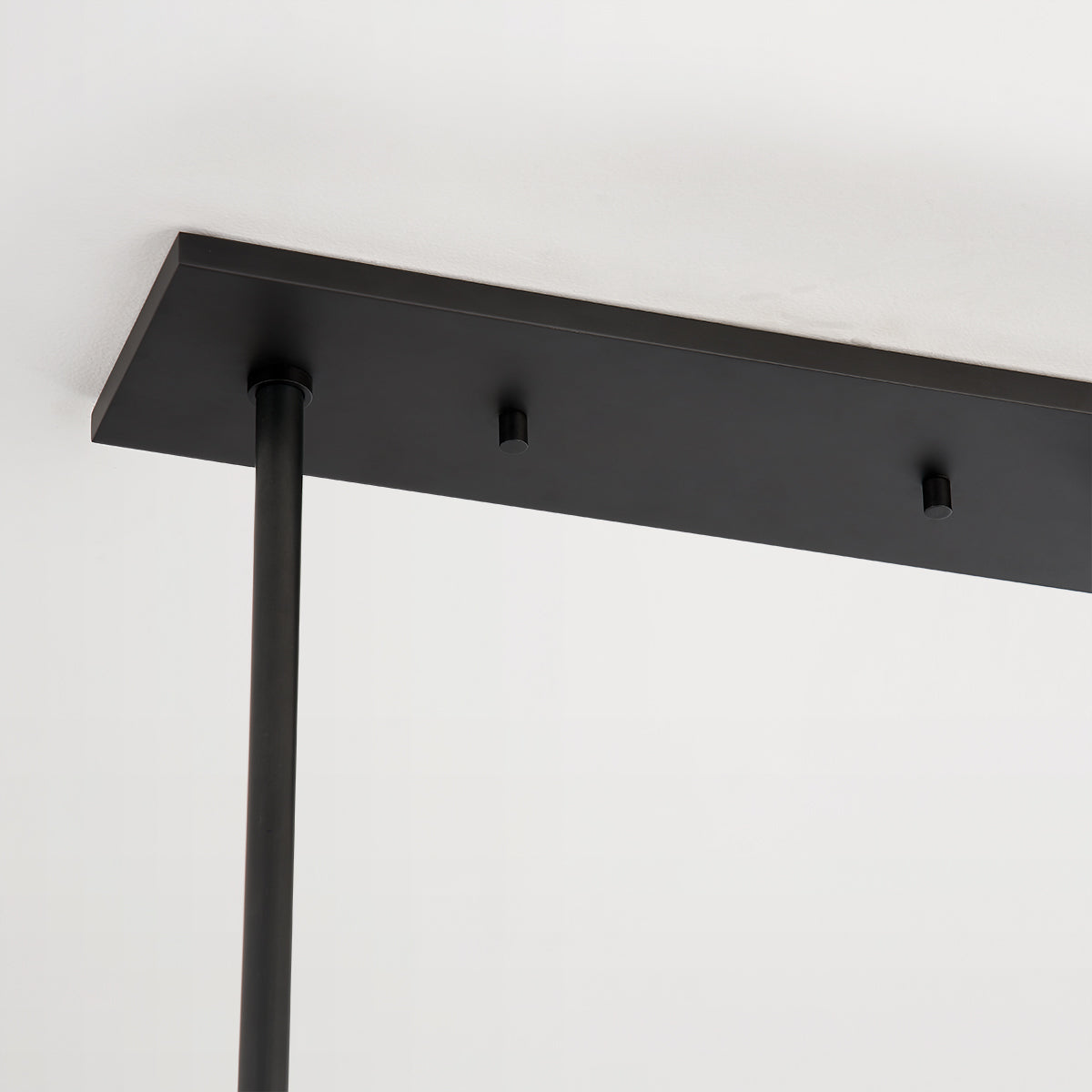 Hudson Valley Kert 8-Light Linear Chandelier in Black Brass, alternate view 2