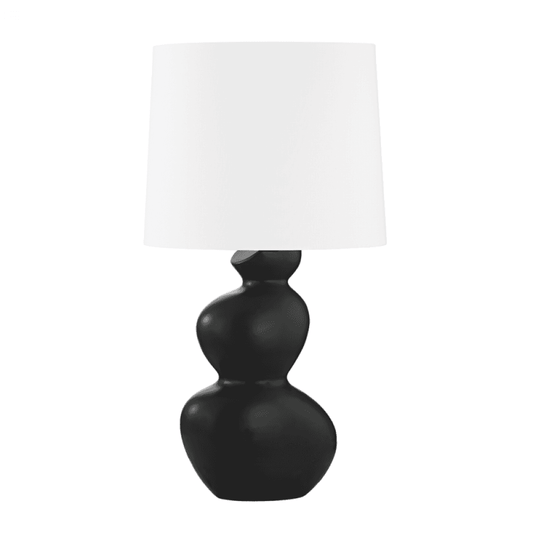 Hudson Valley Kingsley Table Lamp Aged Brass, Ceramic Satin