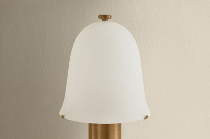 Hudson Valley Kipps Table Lamp Patina Brass detail view 2