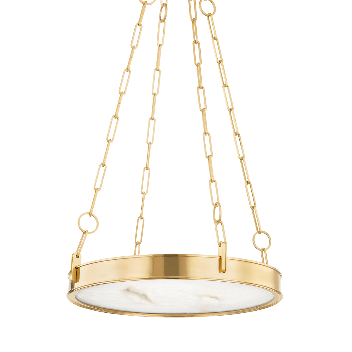 Hudson Valley Kirby 20" Chandelier Aged Brass