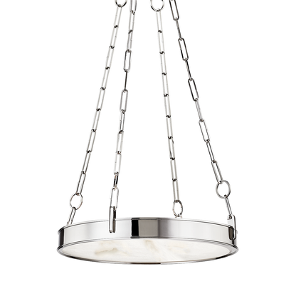 Hudson Valley Kirby 20" Chandelier Polished Nickel