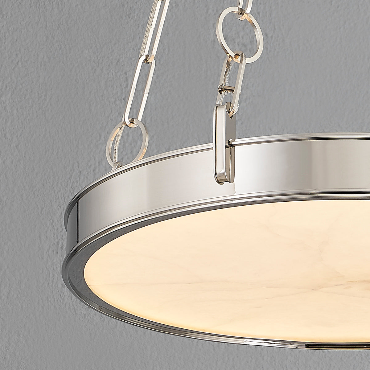 Hudson Valley Kirby 20" Chandelier in Polished Nickel, alternate view 1