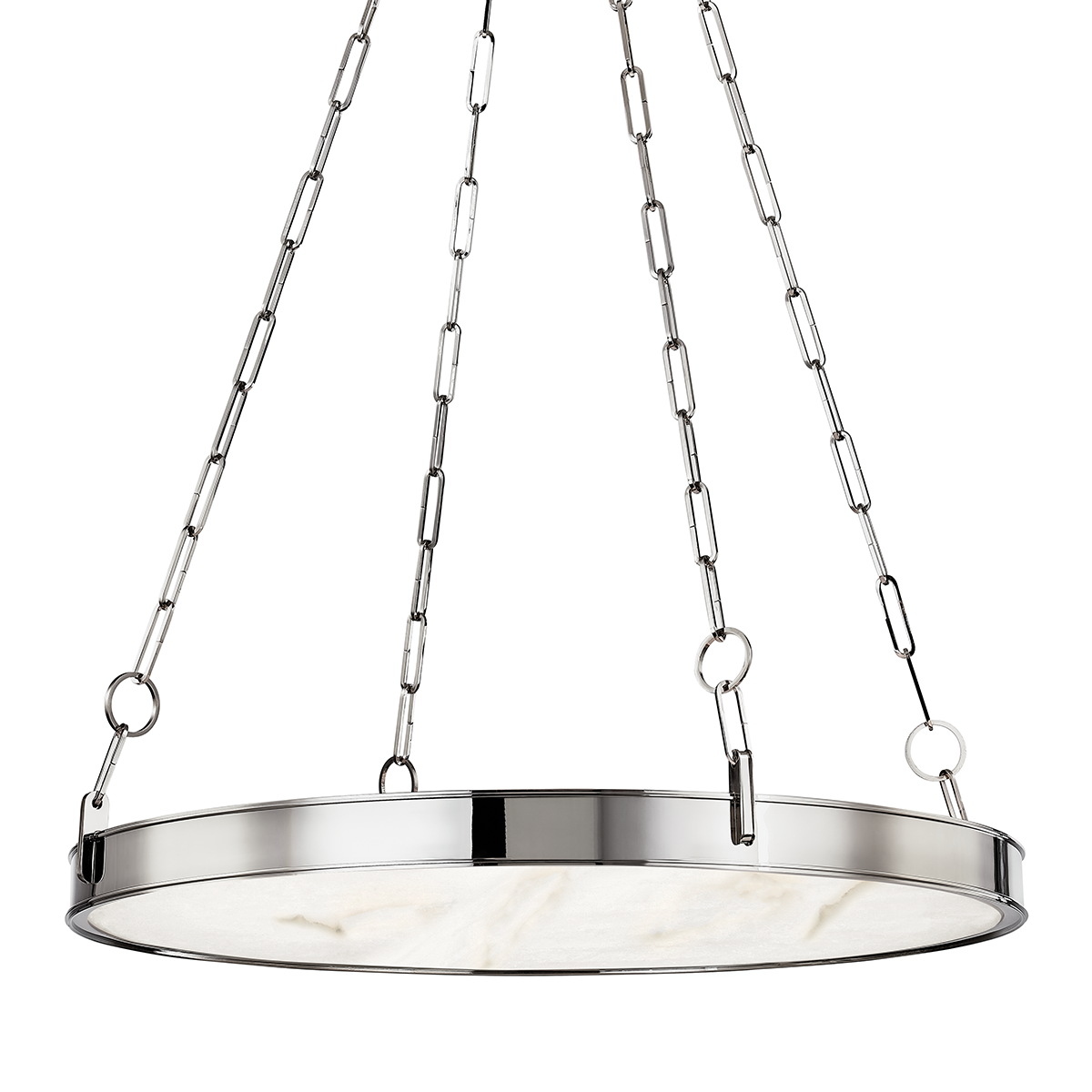 Hudson Valley Kirby 30" Chandelier Polished Nickel