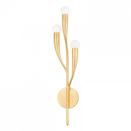 Hudson Valley Labra Wall Sconce White Plaster