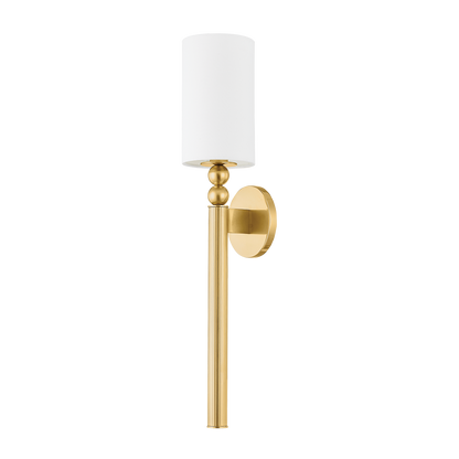 Hudson Valley Lakeport Wall Sconce Aged Brass