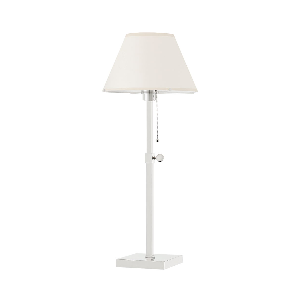 Hudson Valley Leeds Table Lamp Polished Nickel