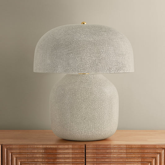 Hudson Valley Leetown 2-Light Table Lamp Aged Brass detail view 1