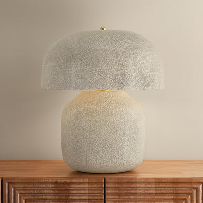 Hudson Valley Leetown 2-Light Table Lamp Aged Brass detail view 2