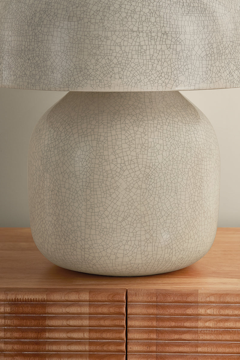 Hudson Valley Leetown 2-Light Table Lamp Aged Brass detail view 3