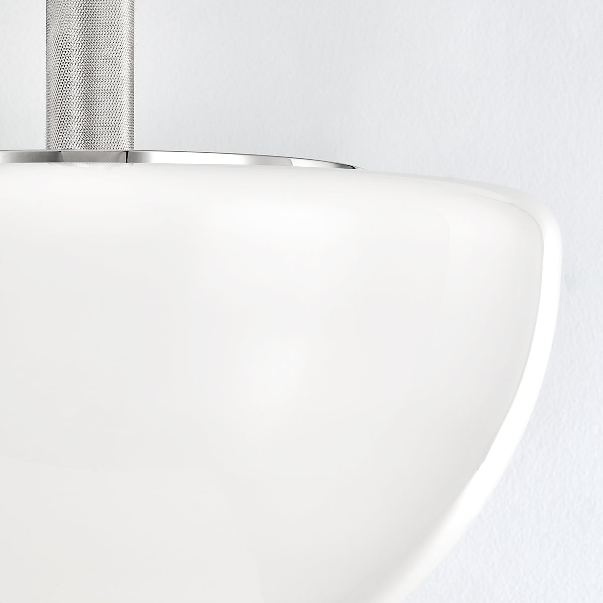 Hudson Valley Lethbridge 19" Pendant in Polished Nickel, alternate view 1