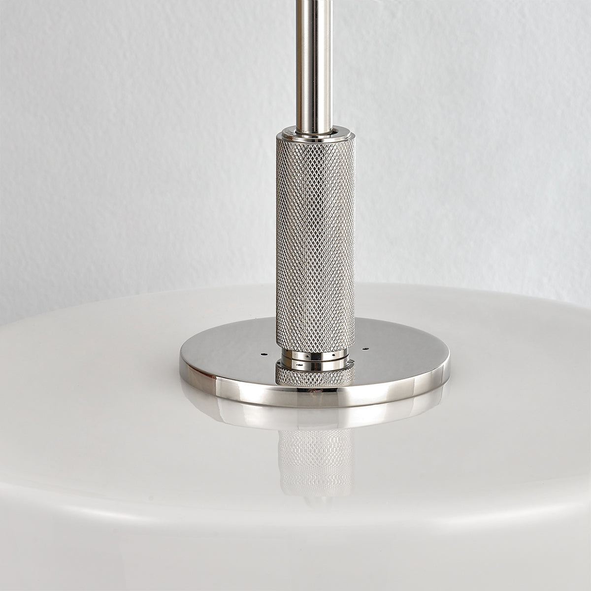 Hudson Valley Lethbridge 19" Pendant in Polished Nickel, alternate view 2