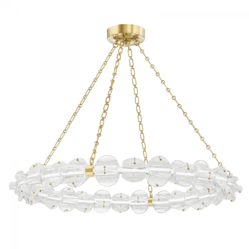 Hudson Valley Lindley Chandelier Brass