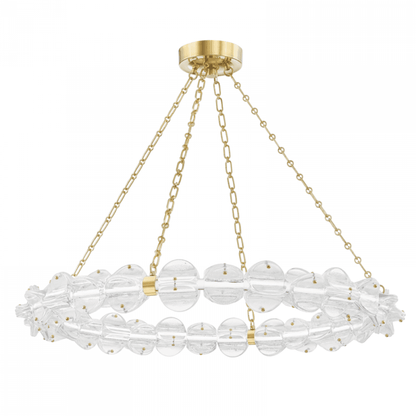 Hudson Valley Lindley Chandelier Brass